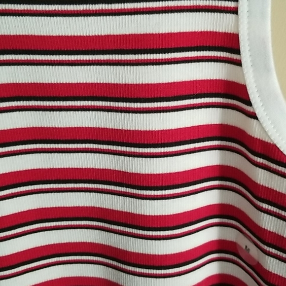 💙HP💙 Aeropostale Seriously Soft Heritage Stripe Tank MJ - Picture 2 of 4